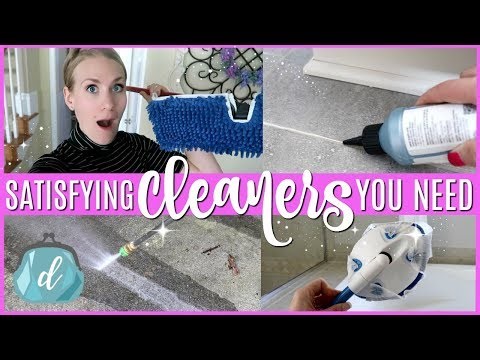 SATISFYING CLEANING TIPS YOU *NEED* TO KNOW 💕 Clean With Me Floor Edition