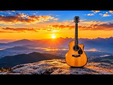 ⛈️ Get Back To Nature | Part 2: Guitar Music with Rain & Soft Thunder Over Storm Landscapes