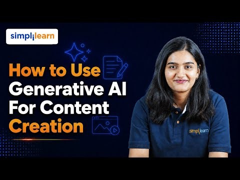 How to Use Generative AI for Content Creation | Complete Step-by-Step Guide(2026) | Simplilearn