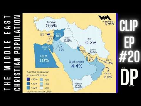🚨 Christian Populations Higher in Muslim Countries Than Israel
