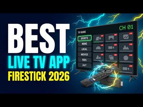 Best Live TV App for Firestick 2026: Sports, Local Channels & Full Setup