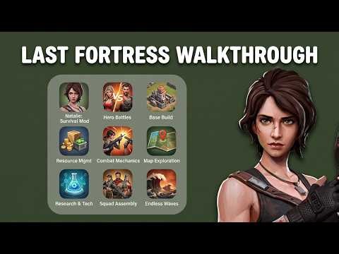 Last Fortress: Underground – Full Gameplay Walkthrough | Survival Strategy, Heroes & Zombie Battles