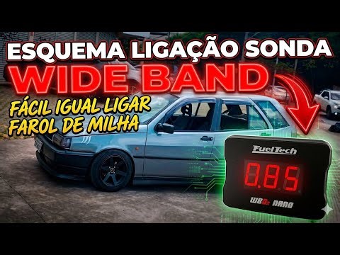 How to install a programmable wideband fuel injection sensor.