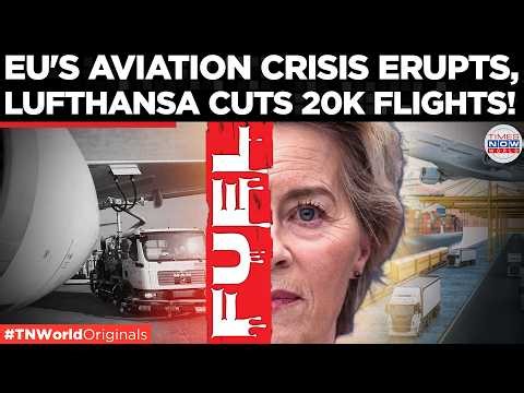 AVIATION CRISIS ERUPTS: Lufthansa Slashes 20,000 Flights to Combat Surging Oil Prices by US-Iran War