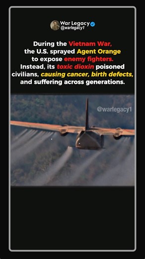 Agent Orange: The Poison America Left in Vietnam #coldwar #shorts