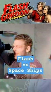 Rocket Crash Cliffhanger 🚀 Did He Survive? Flash Gordon (1936) #flashgordon #classicserial