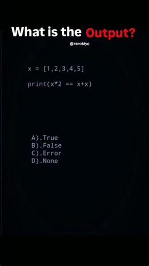Python Programming challenge for beginners 😎💯 #python #rsrokiya #rokiya #coding #shorts