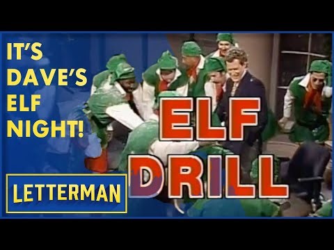 It's Dave's Elf Night! | David Letterman
