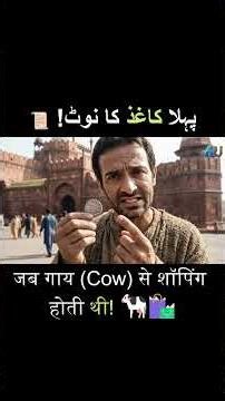 From Grains To Paper: The Crazy Journey! 🌾 #history #mughalempire