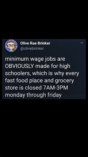 minimum wage jobs were never just for teens 😳 | Subscribe for more #motivation 😊👍