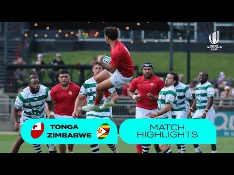 A TOUGH TEST for Tonga | Tonga v Zimbabwe | Nations Cup 2026 | Match Highlights