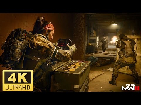 CALL OF DUTY MODERN WARFARE 3 Campaign Walkthrough, Precious Cargo [4K 60FPS] - No Commentary