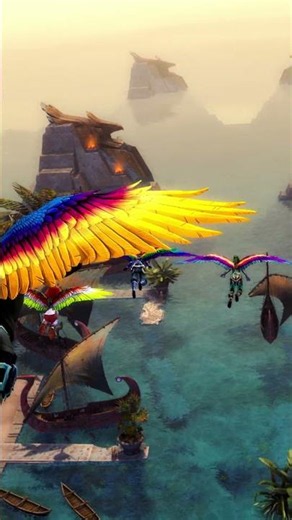 Fly high and roam as free as a bird #GuildWars2 #Shorts #free