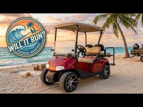 First 2026 Purchase: EZGO RXV Beach Cart | Will It Run?