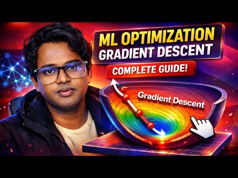 Optimization in ML Explained | Gradient Descent, Convexity & Learning Rate