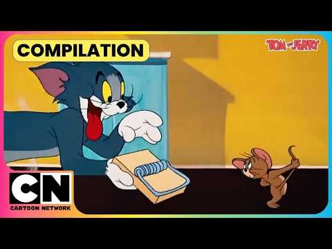 Tom Thinks Jerry's A Time Bomb!💣😂| Tom and Jerry😺| Cat & Mouse Cartoon😁| Kids Cartoon | @cnindia