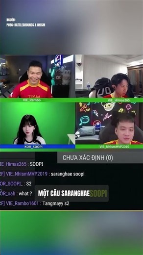 Vừa 'Saranghae' ngoài sảnh, Nhism đã vô tình cho SOOPI lên bảng đếm số trong PUBG All Star