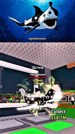 Steal a Brainrot (SAB) Anime Opening Song Pt.13 Yin Yang⁉️🥳🤩🎉 #brainrot #shorts #roblox