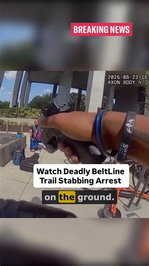 Watch police arrest the man accused in the deadly Beltline stabbing