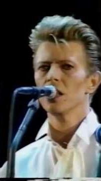 David Bowie sings his unique song Sound and Vision in Tokyo in 1990 pt3