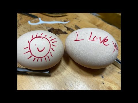 RAW EGG PEELING LIVE