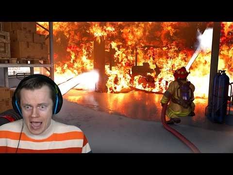 They Made a Realistic Firefighter Simulator and it's Actually Scary