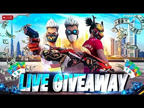 Free Fire Live 🔥 Redeem Code Giveaway 🎁 | Free Rewards | FF Live Today