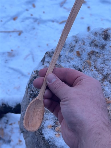 Another year another spoon #asmr #bushcraft #woodcarving #spooncarving | wood carving