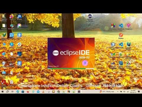 Eclipse IDE's installation and Simple code Run