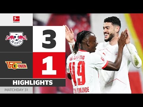 RB LEIPZIG - UNION BERLIN | Highlights | Matchday 31 – Bundesliga 2025/26