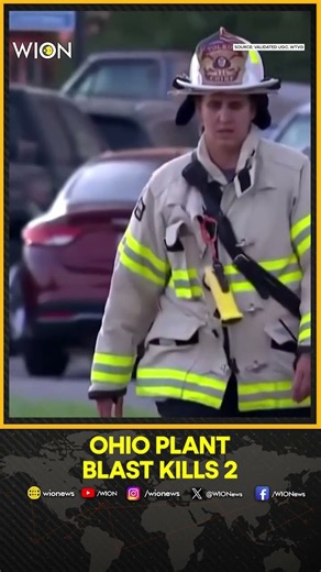 Explosions and Fire at Ohio Building Kill Two Workers | WION Shorts