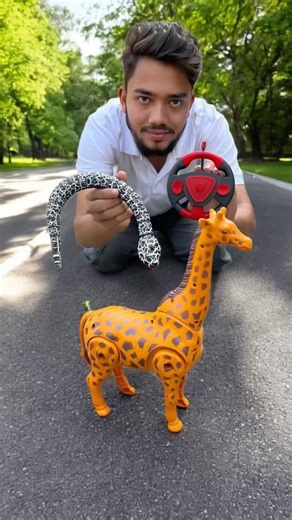 RC Snake 🆚 Remote Control Giraffe Unboxing 😱
