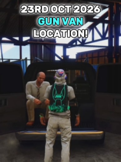 GTA 5 Gun Van Location: October 23, 2026 | Atomizer, Lazer & More