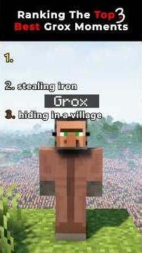 Top 3 Funniest Grox Moments in Minecraft
