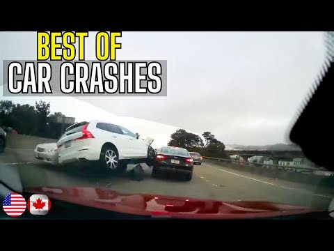 Insane Car Crashes Compilation || Best Of USA & Canada Accidents - Part 1