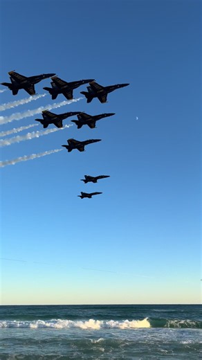 #blueangels #pensacolabeach #beachbuzz #fyp #florida | Pensacola Beach