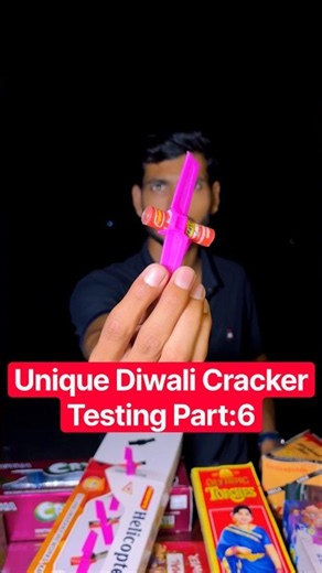 Part: 6 Unique Diwali Firecrackers Testing 🧨 #diwali #patakhe