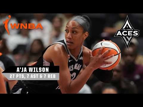 A'ja Wilson's MVP campaign continues 🏆 Aces star leads Vegas to victory over Toronto | WNBA on ESPN