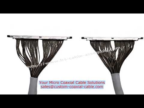 40 pin micro coaxial cable price per meter 20879 060e 02 45-ohm micro-coax 30 pin harness Rear Deck