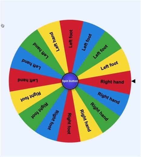 Twister spinner automatic voice over. #twister #random