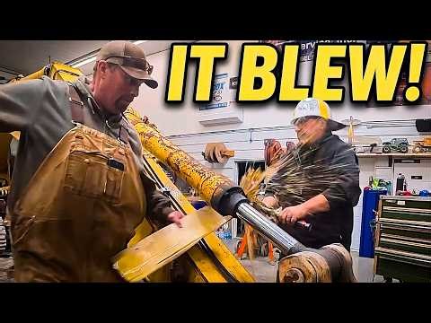 When 5,400 Ft-Lb Hydraulic Cylinder Blows Out