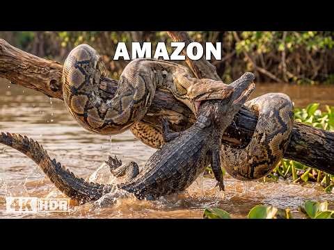 THE MOST DANGEROUS PYTHON IN THE AMAZON | Deadly Ambushes in the Jungle | Nature Animal Documentary