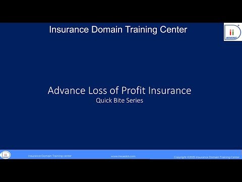 Advanced Loss of Profit Insurance (ALOP Insurane)