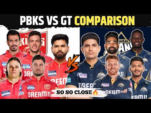 PBKS vs GT Playing XI Comparison IPL 2026 | PBKS vs GT Comparison IPL 2026