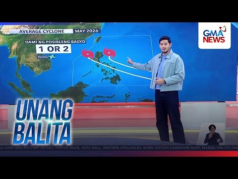 Weather update as of 6:01 AM (May 1, 2026) | Unang Balita