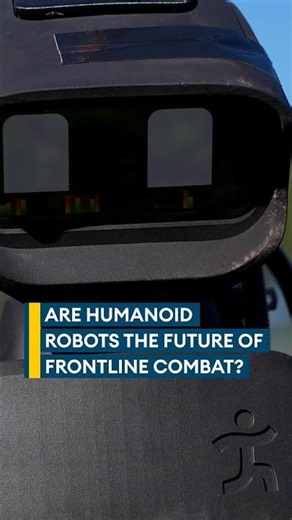 Are humanoid robots the future of frontline combat?💥