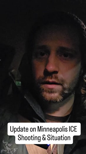 Lee Stedman on Instagram: "Update on Minneapolis ICE Shooting 10pm #Midwest #Minneapolis #twincities #fuckice🖕❄️ #solidarity"