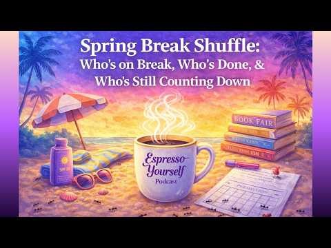 Episode 33: Spring Break Shuffle: Who’s on Break, Who’s Done, & Who’s Still Counting Down