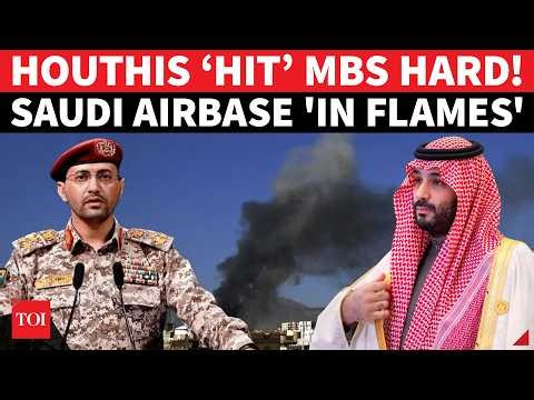 Saudi Airbase UNDER ATTACK! Houthi Missile Storm ‘HITS’ Hangars, Runways & Ammunition Depot