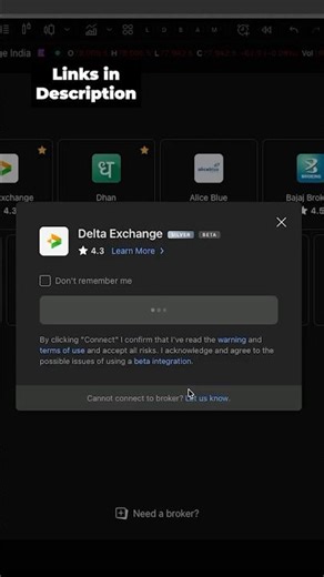 Stop Switching Tabs! 🛑 TradingView + Delta Exchange Integration is HERE! 🚀